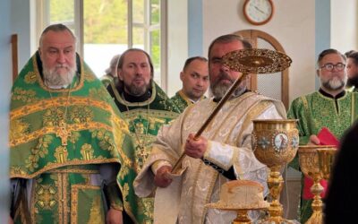 Насельник Коневского монастыря монах Игнатий (Иванов) был рукоположен во иеродиакона