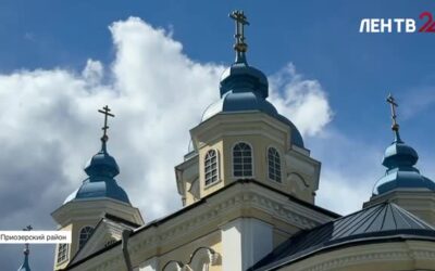 Репортаж о летнем Коневце от ЛенТВ24