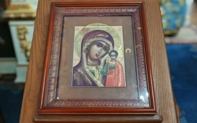 Престольный праздник в Казанском скиту Коневского монастыря