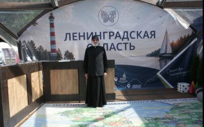 Паломническая служба Коневского монастыря приняла участие в выставке на мотофестивале «Балтик Ралли»